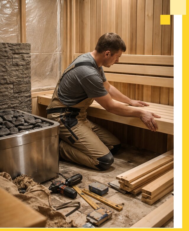 Сауны для дома под ключ с проектированием и монтажом в Ржеве