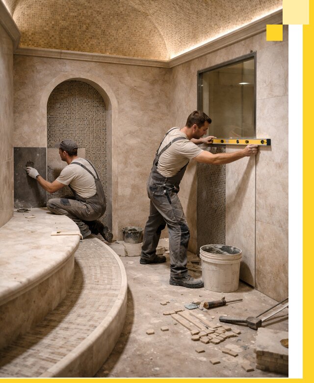 Проектирование и строительство саун с хамамом под ключ в Ржеве