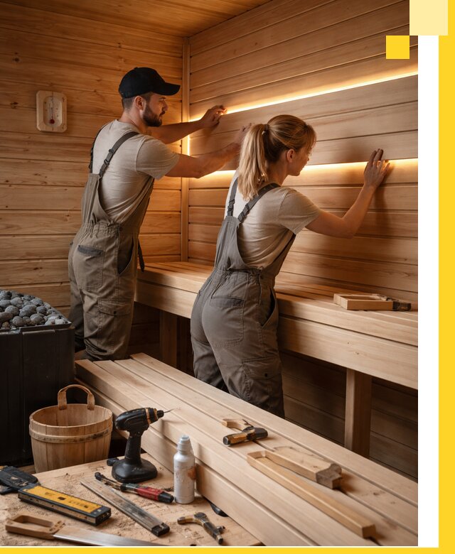 Дизайн саун и бань под ключ с индивидуальным проектом в Ржеве