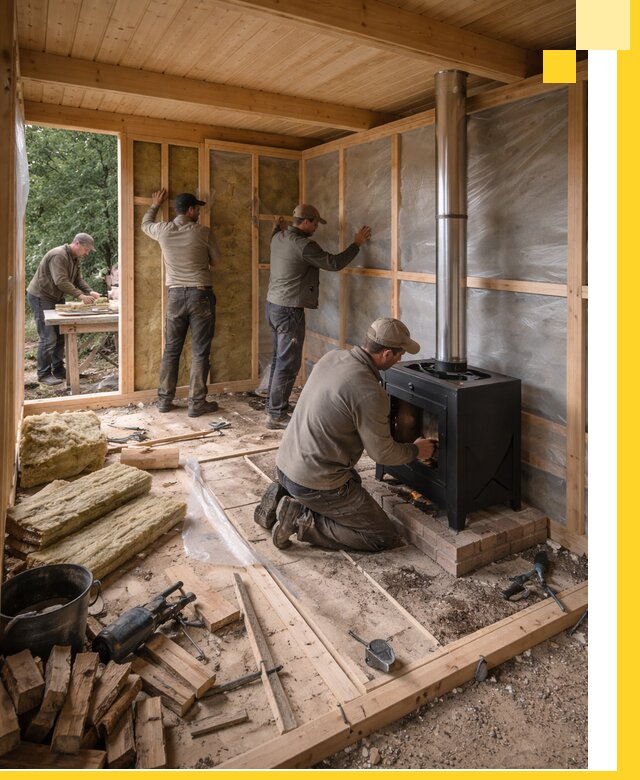 Профессиональный монтаж бань под ключ в Ржеве для дома