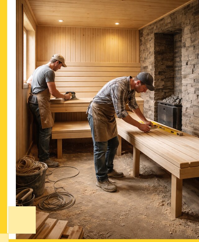 Отделка бани в Ржеве: внутренняя отделка от 3084 р. | ЭриданРжв