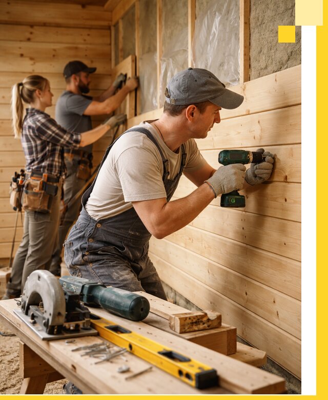 Обшивка бань под ключ в Ржеве: отделка стен и потолков