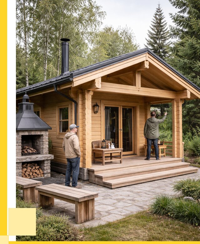 Деревянные бани под ключ в Ржеве от 462555 р. | ЭриданРжв