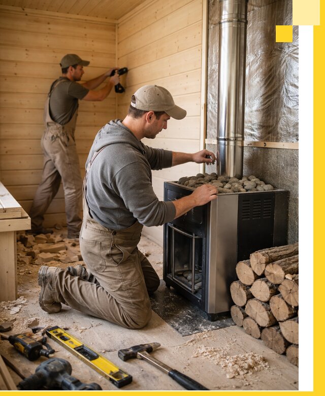 Строительство деревянных бань под ключ в Ржеве проекты и монтаж