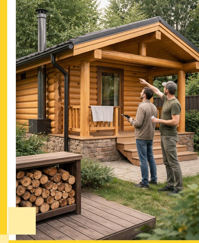 Бани для дачи под ключ в Ржеве от 256975 р. | ЭриданРжв