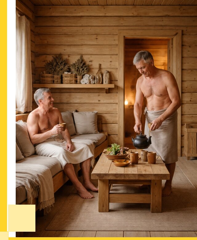 Бани с комнатой отдыха под ключ в Ржеве от 462555 р. | ЭриданРжв