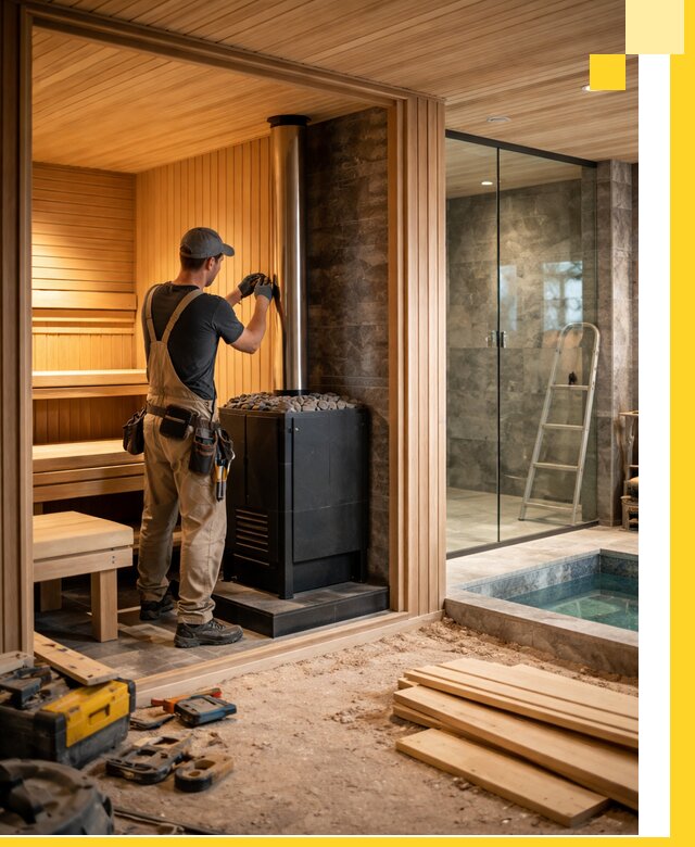 Полное строительство банных комплексов под ключ в Ржеве