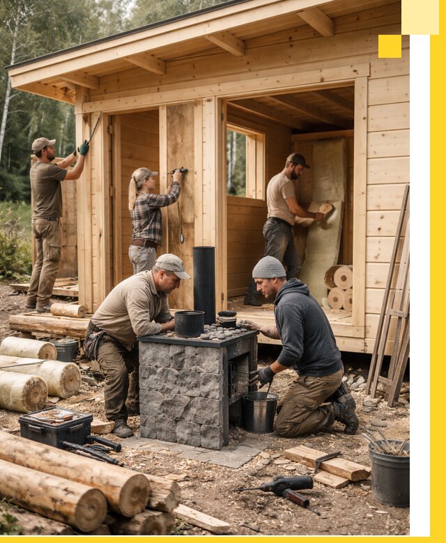 Купить баню под ключ в Ржеве строительство монтаж отделка