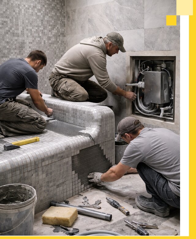 Проекты хамамов под ключ в Ржеве и дизайн и строительство