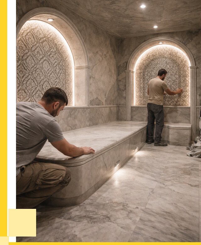 Турецкие бани под ключ в Ржеве от 256975 р. | ЭриданРжв