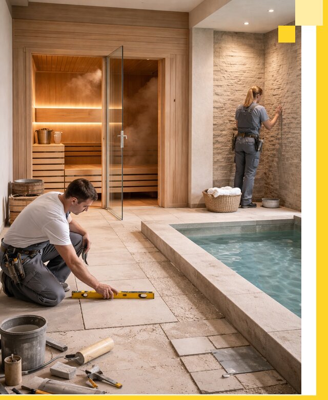 Комплексный дизайн и отделка интерьеров SPA под ключ в Ржеве